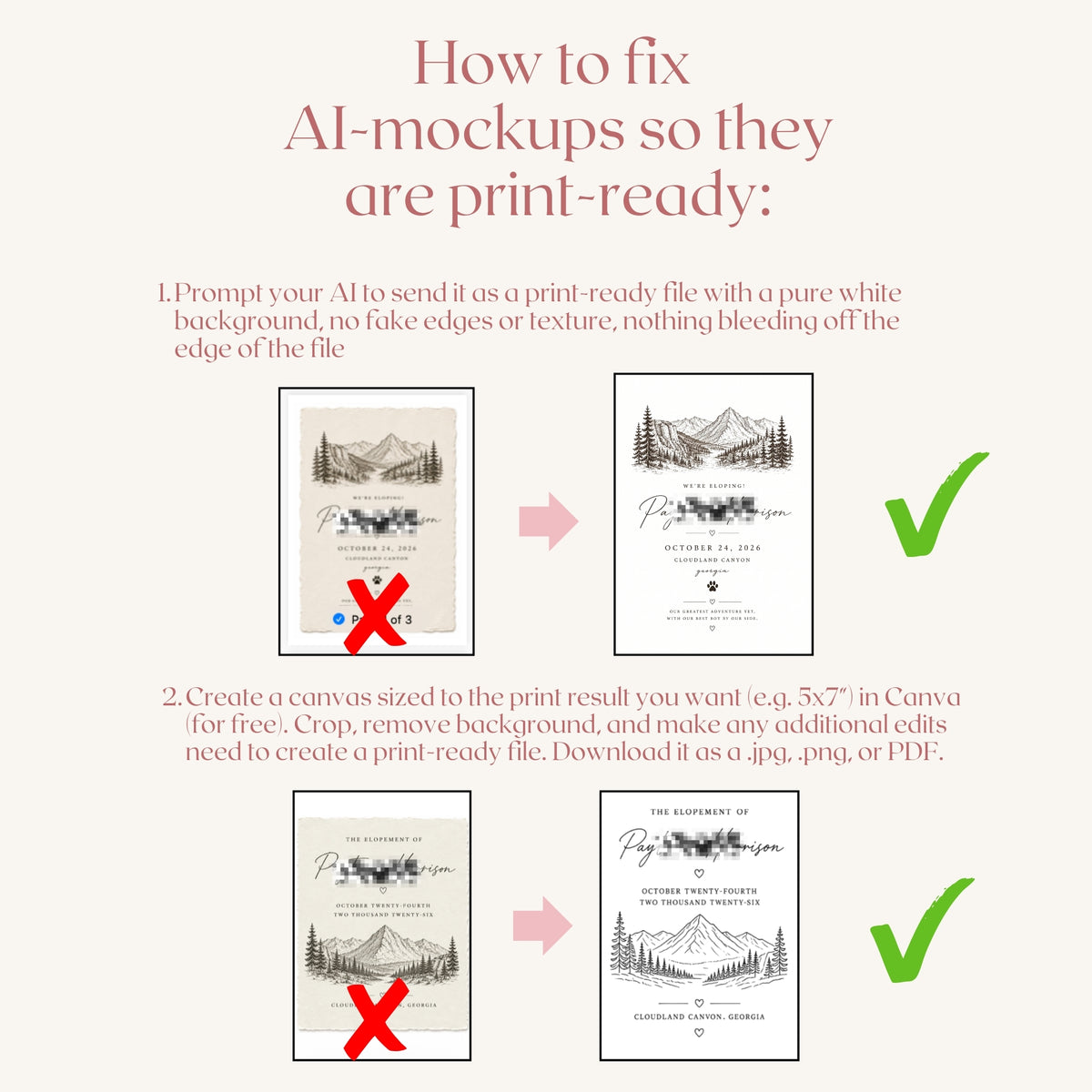 Watercolor Paper Printing | Sold by the Sheet | Straight Edge Prints