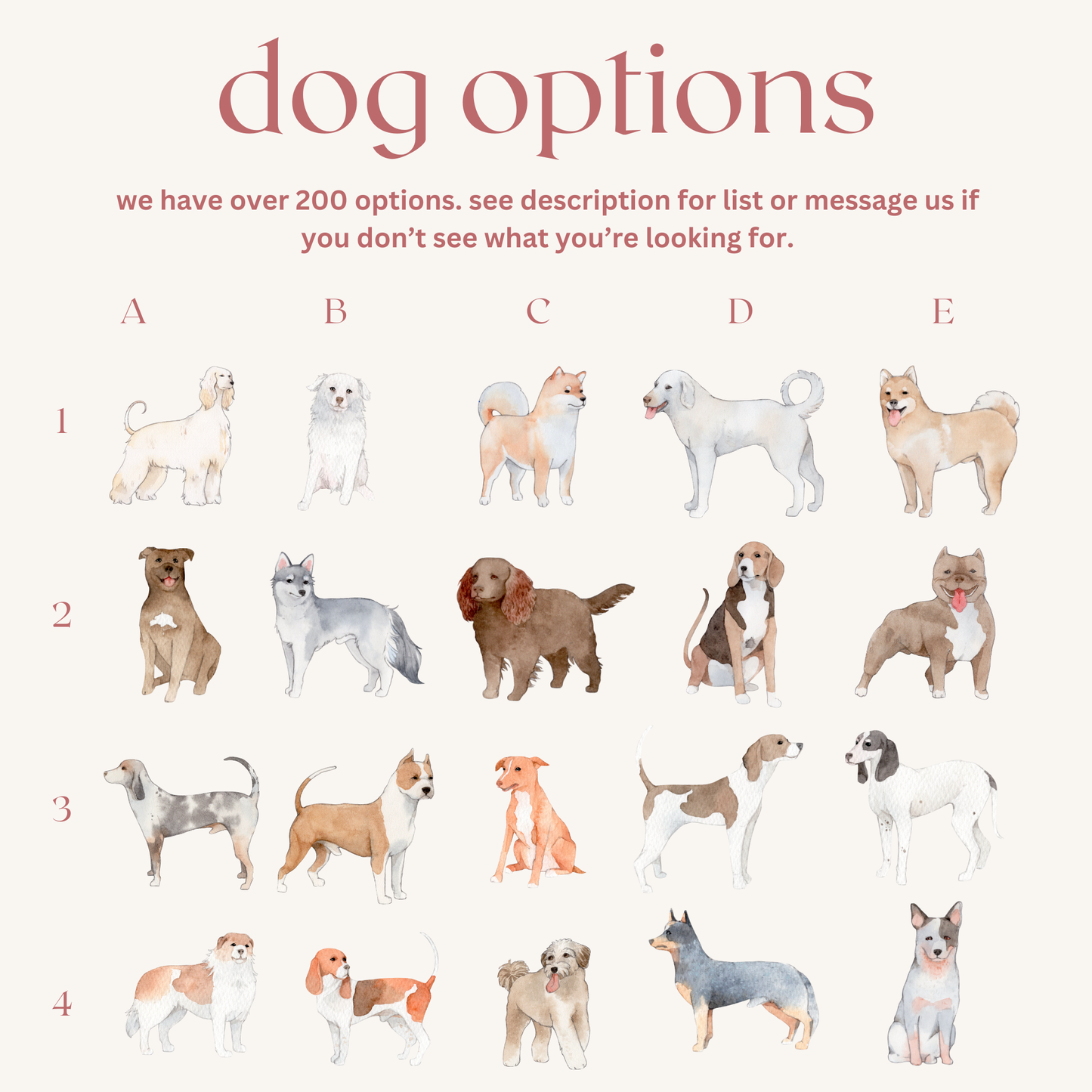 Semi-custom Pet Thank You Cards