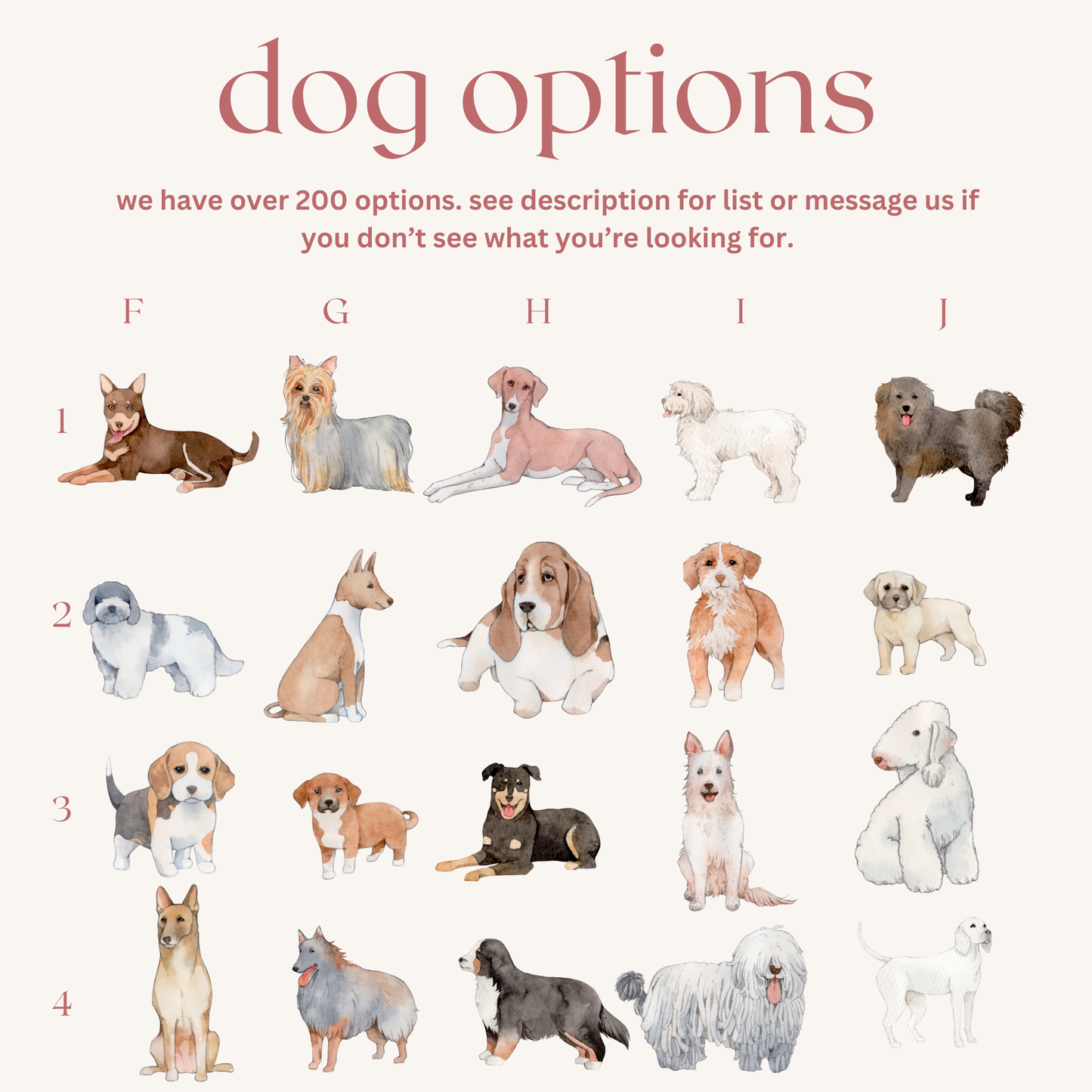 Semi-custom Pet Thank You Cards