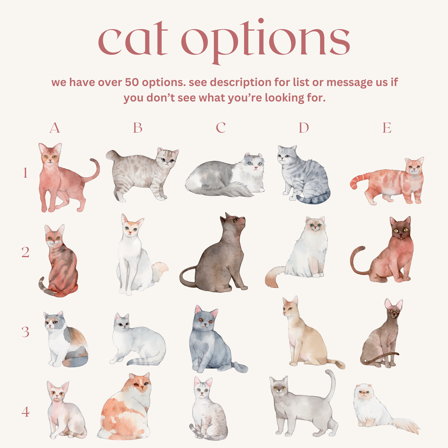 Semi-custom Pet Thank You Cards