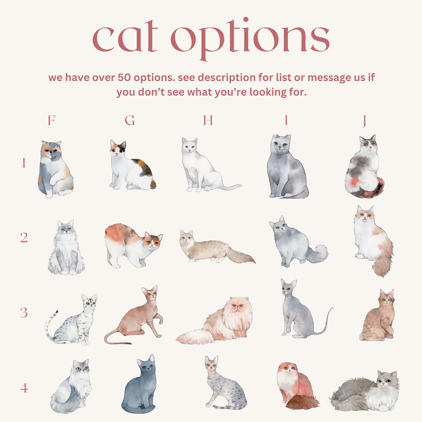 Semi-custom Pet Thank You Cards
