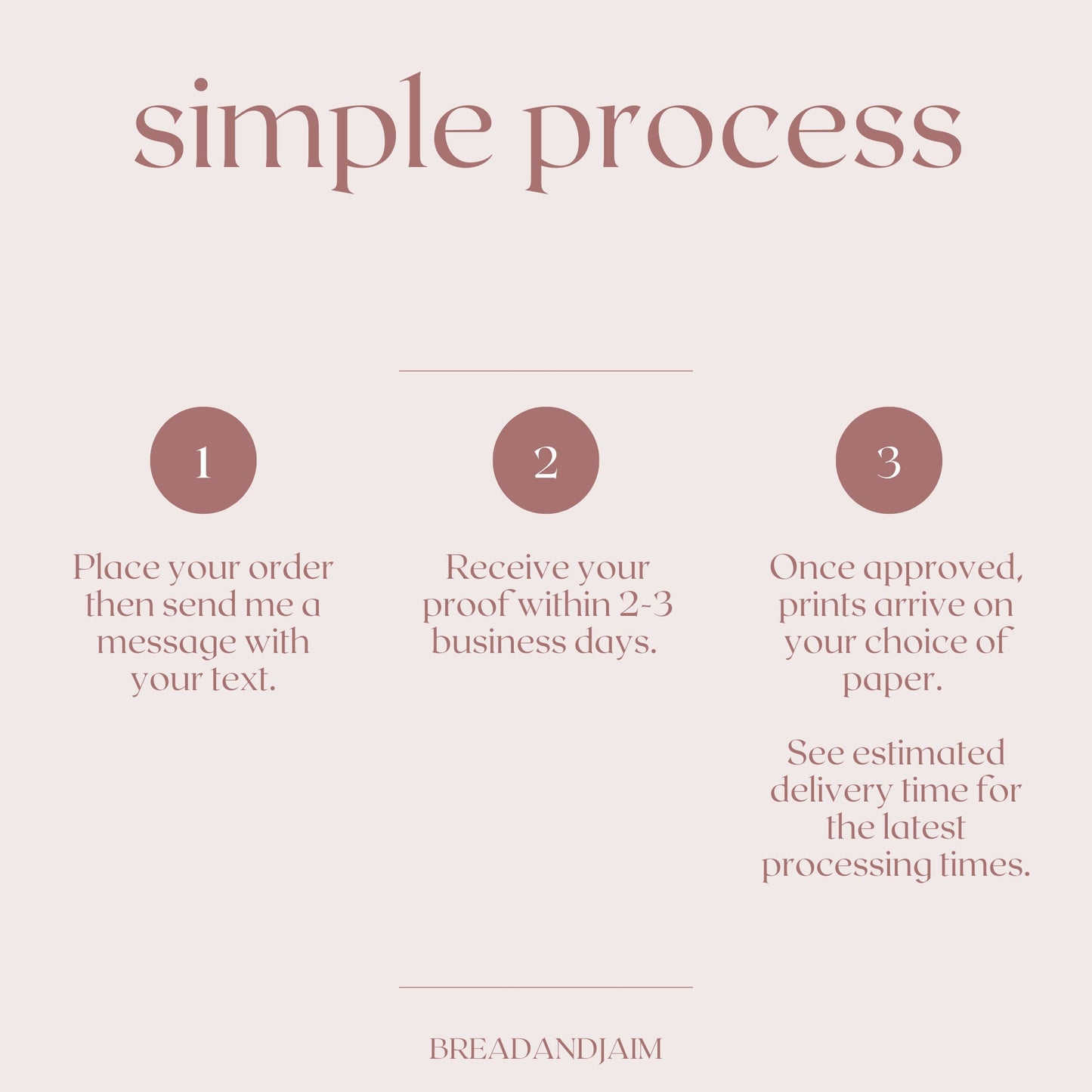 Pink Handmade Paper Seating Chart Cards | Printed