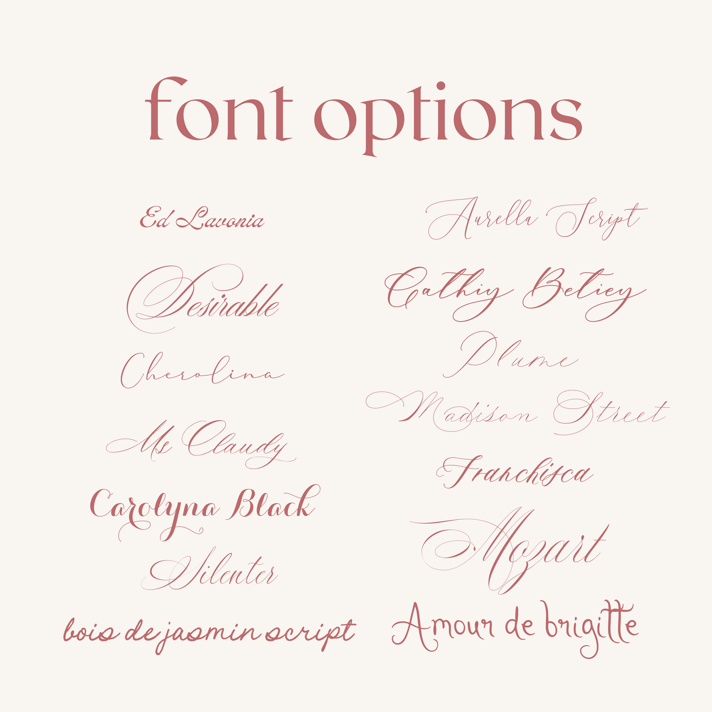Calligraphy Collection 1 | Semi-Custom Watercolor Wedding Invitations | Custom Venue Artwork Included