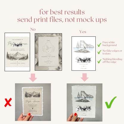 Watercolor Paper Printing | Sold by the Sheet | Straight Edge Prints