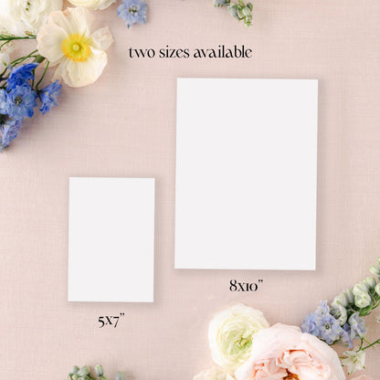 Floral Wedding Signs | Take a Favor | 5x7" or 8x10"