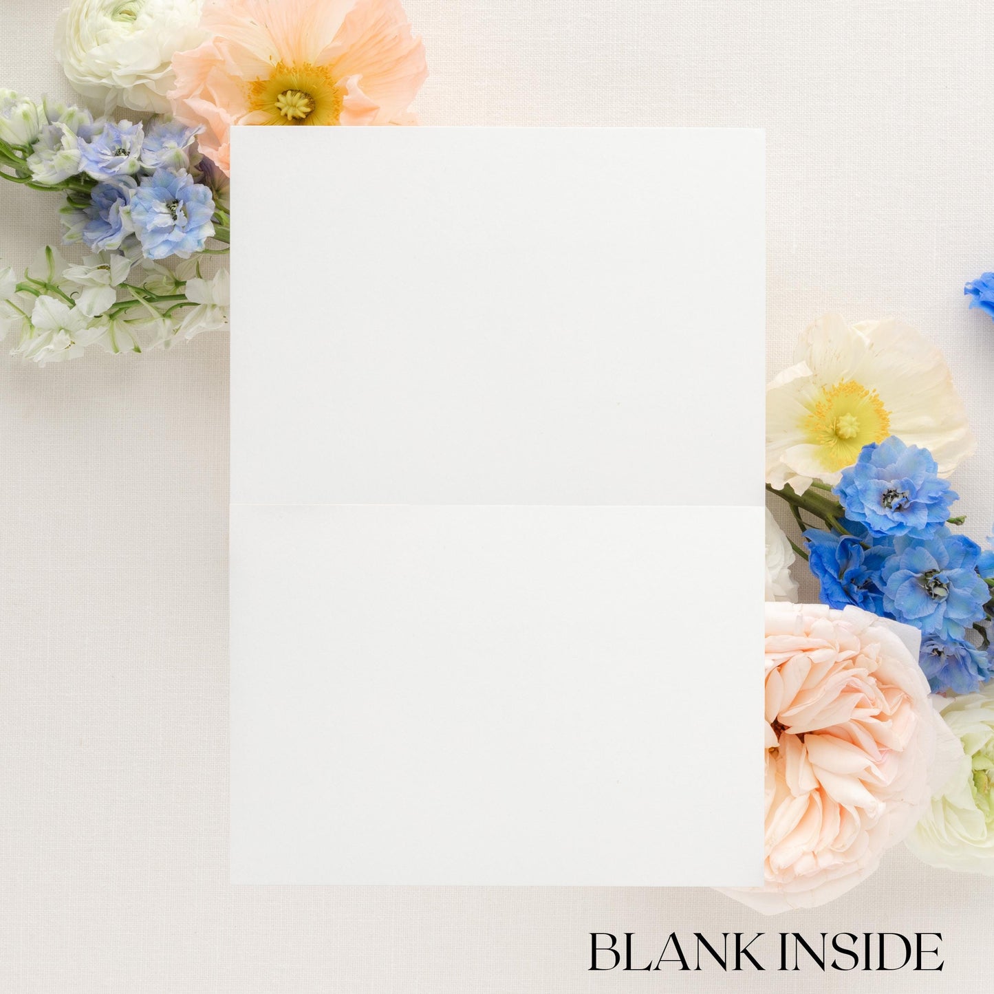 Simple Calligraphy Thank You Cards