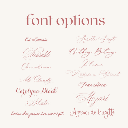 Calligraphy Collection 1 | Semi-Custom Watercolor Wedding Invitations | Handmade Paper | Custom Venue Artwork Included