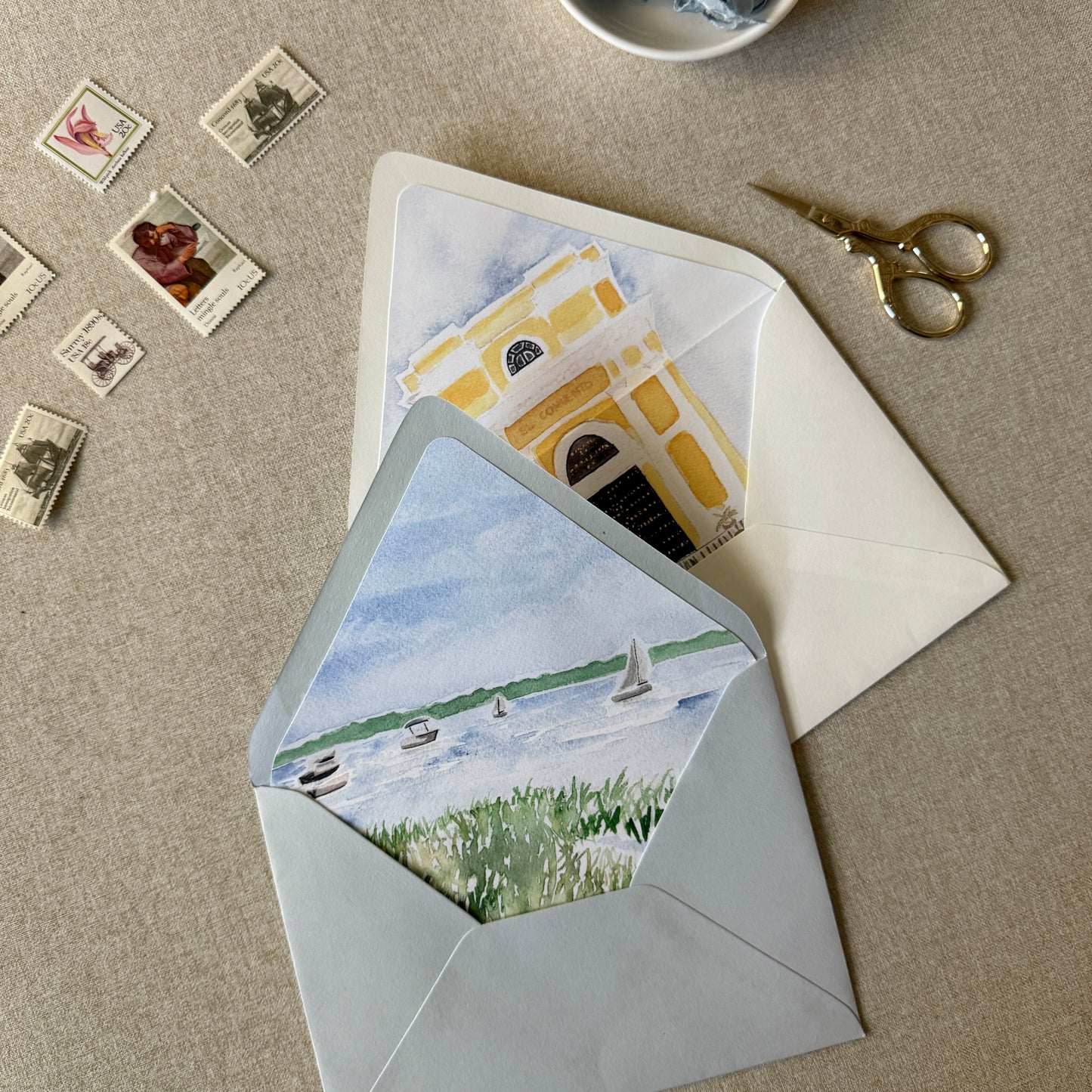 Custom Printed Envelope Liners | Set of 10