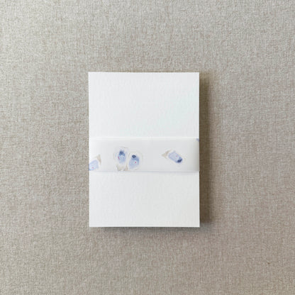 Oysters Watercolor Vellum Belly Band | Set of 10
