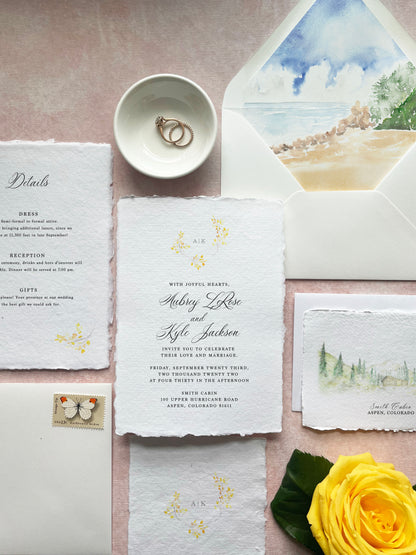 Handmade Paper Printing | Sold by the Sheet | Deckled Edge Prints