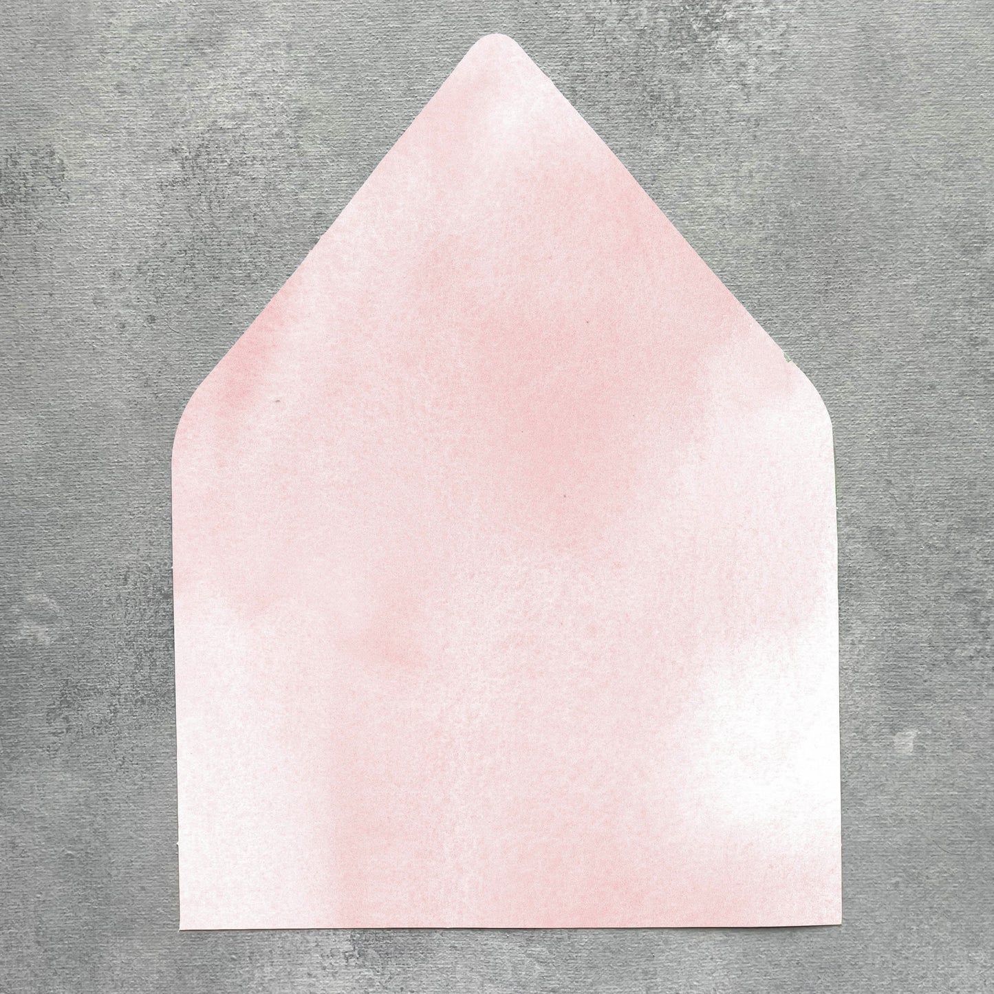 Blush Watercolor Envelope Liner | Euro Flap | Set of 10
