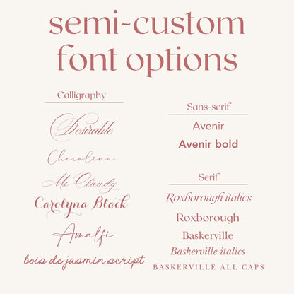 Handmade Paper Seating Chart Cards