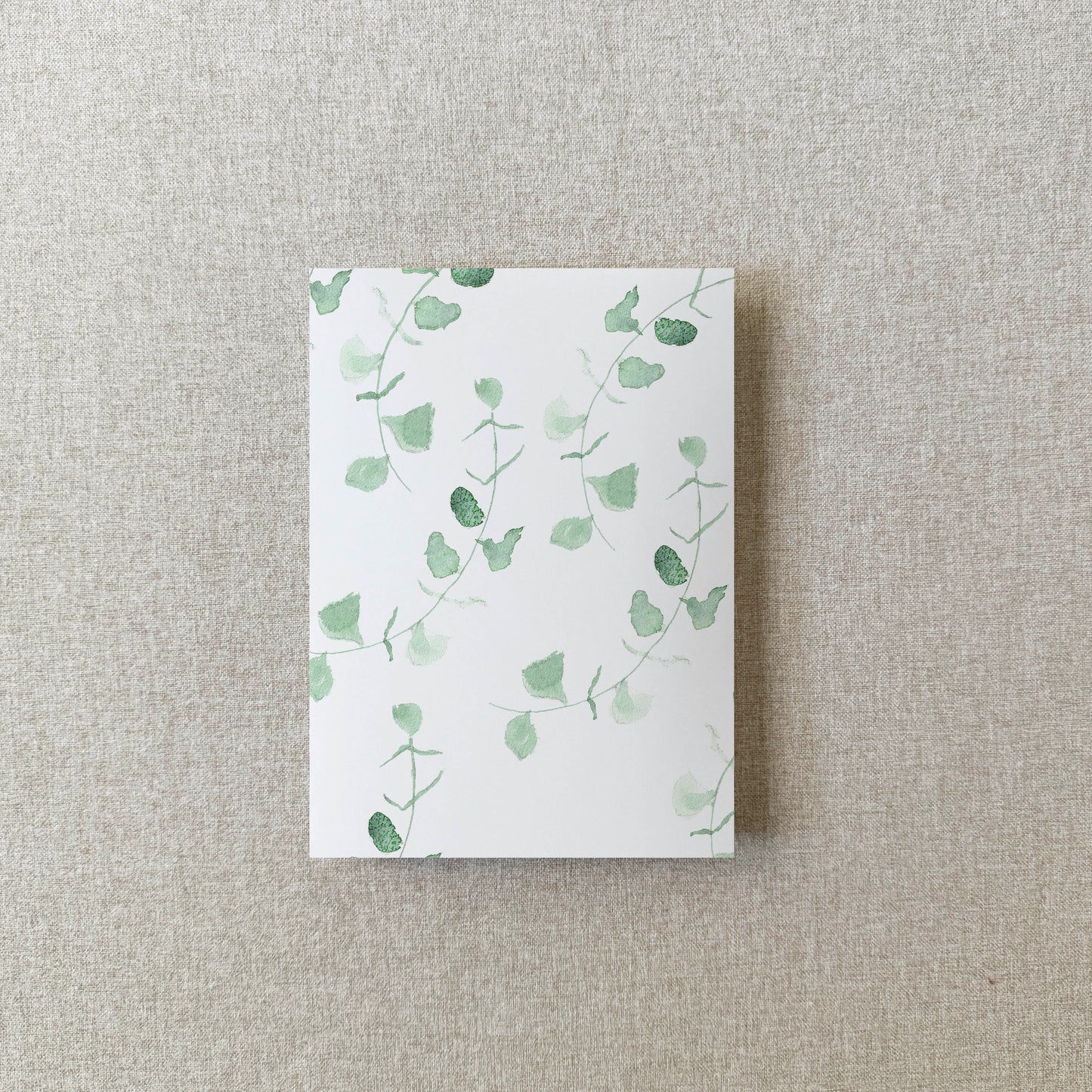 Eucalyptus Greenery Vellum Wrap | A7 or A6 | Set of 10