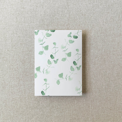 Eucalyptus Greenery Vellum Wrap | A7 or A6 | Set of 10