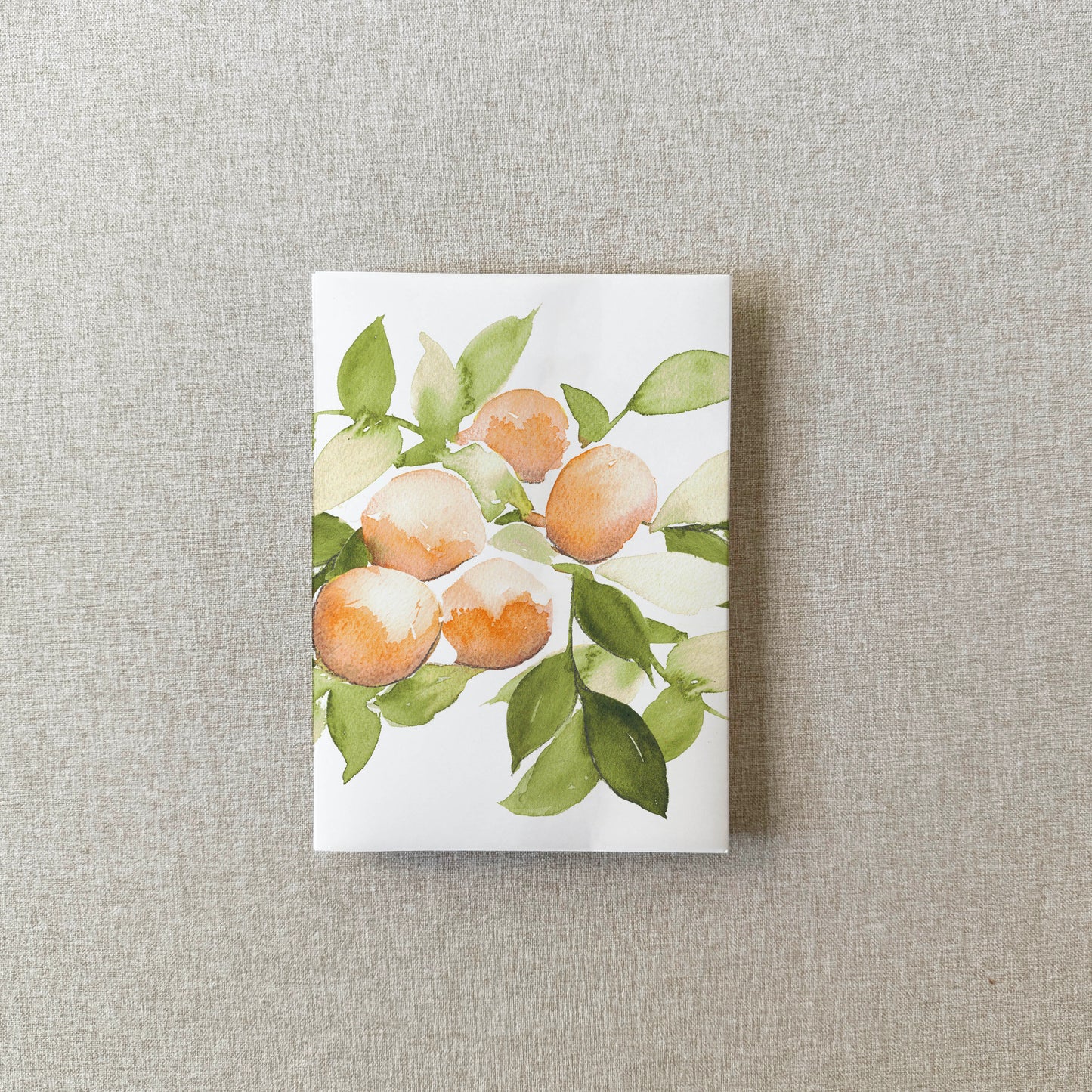 Oranges Vellum Wrap | A7 or A6 | Set of 10