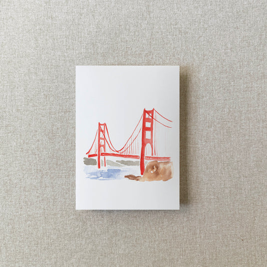 San Francisco Vellum Wrap | A7 or A6 | Set of 10